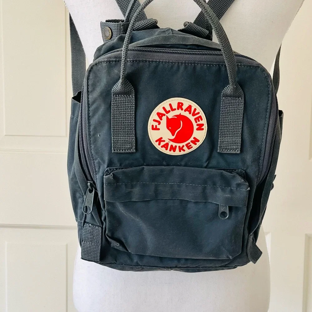 FJALLRAVEN backpack gray blue